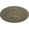 Ekena Millwork Naple Ceiling Medallion (Fits Canopies up to 3 3/8"), 37 1/2"OD x 3 3/8"P, Witch Hazel Crackle CM37NAWHC - alternate 2